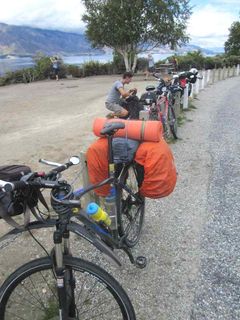 Cyclists converge at Hawea